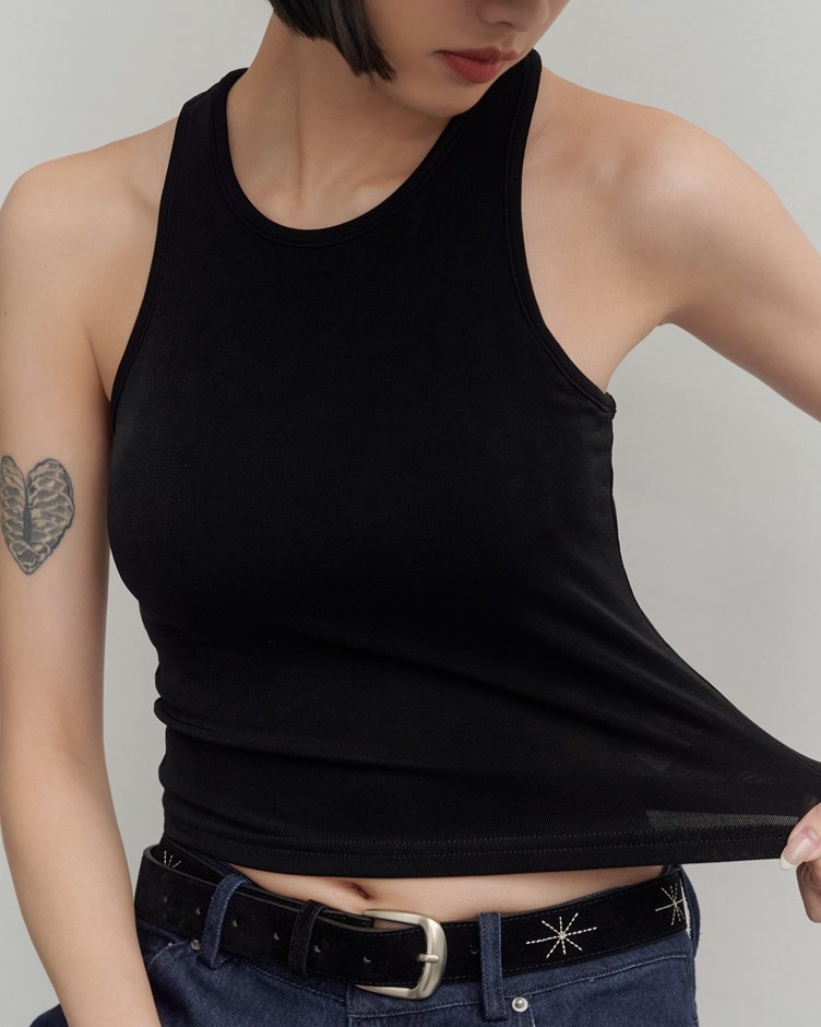 光感醋酸棉BRA TOP