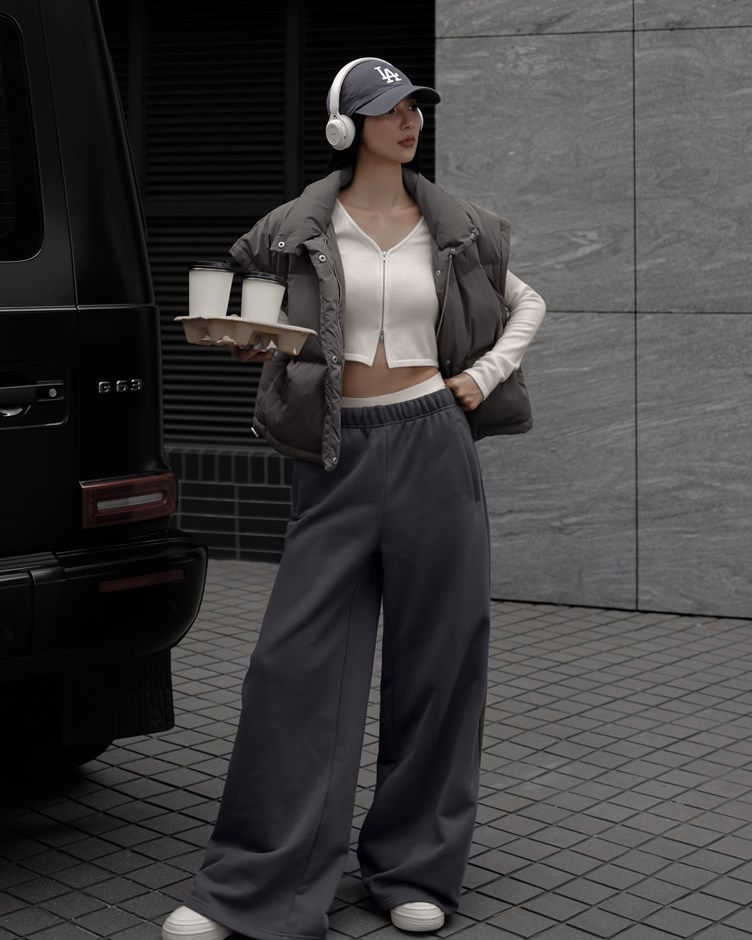 2WAY寬鬆短版羽絨外套