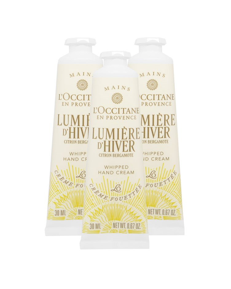 歐舒丹 白晝金橙舒芙護手霜(30ml)*3(專櫃公司貨)