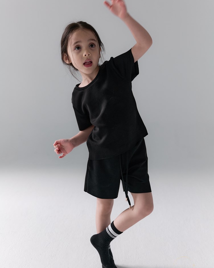 Little Drawsting Sweatshorts