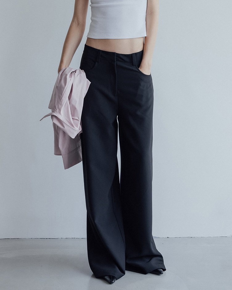 (預購1週出貨)輕挺抗皺西裝長褲