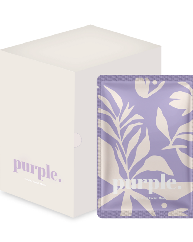 Purple波波植物精萃面膜-30片