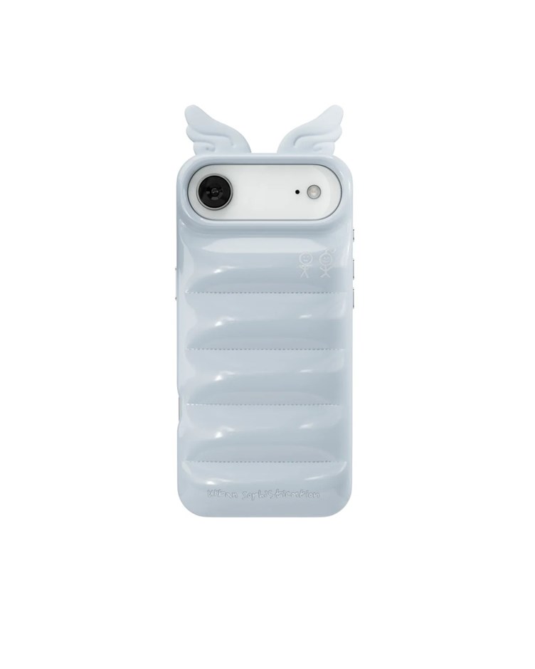 The Puffer 手機殼-BRATZ聯名款漆皮灰藍( iPhone 17 Air )