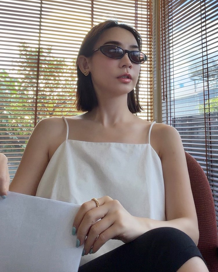 平紋細肩帶澎澎背心