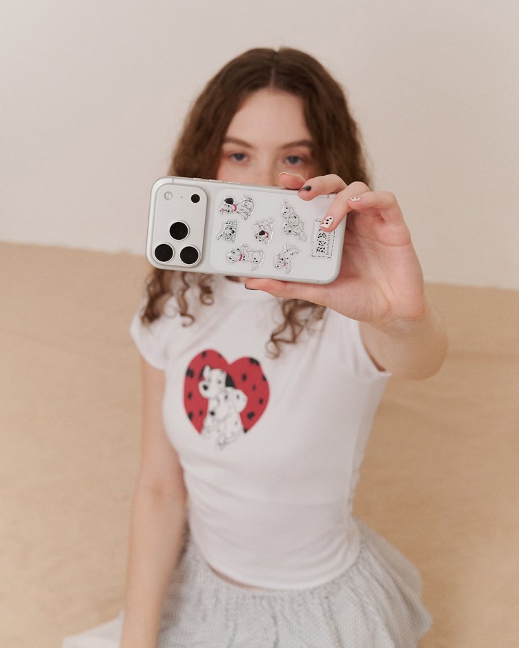 Disney 101忠狗系列立體水晶貼紙(滿額贈不單售)