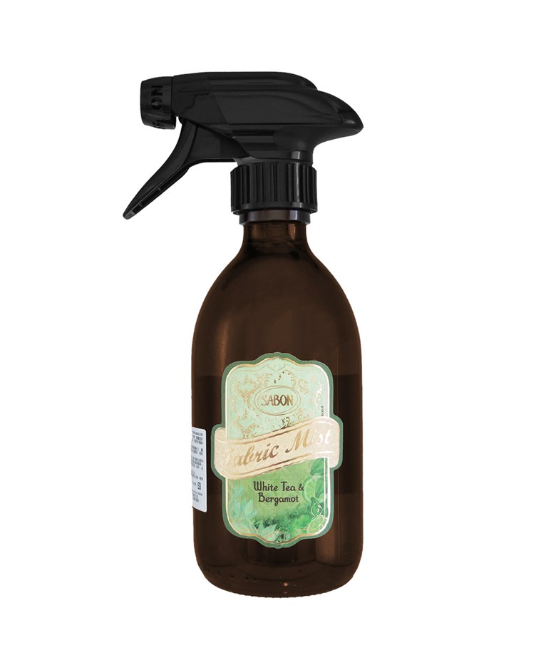 SABON 白茶&佛手柑 織物香氛噴霧(300ml)(專櫃公司貨)