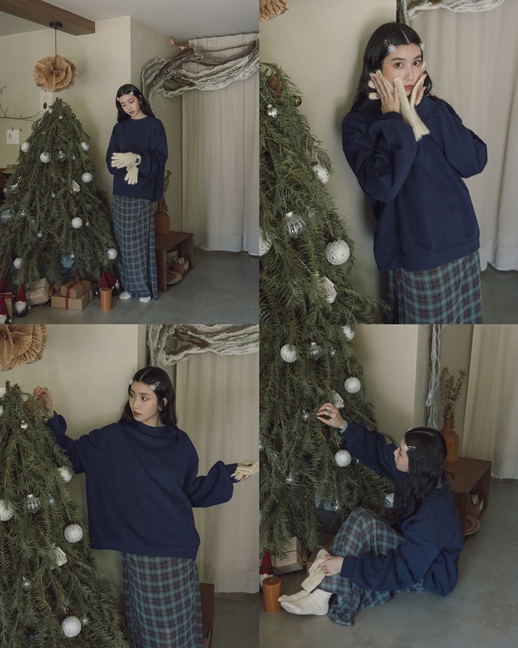 刷絨厚挺兩穿寬版大學T