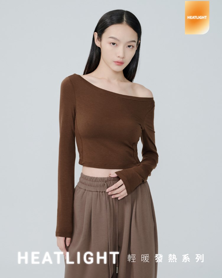 HEATLIGHT 輕暖發熱圓領長袖 BRA TOP｜11/17 22:00開賣