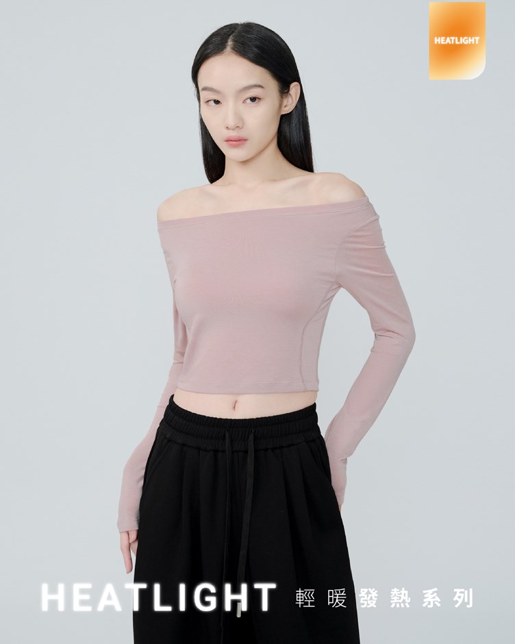 HEATLIGHT 輕暖發熱圓領長袖 BRA TOP｜11/17 22:00開賣