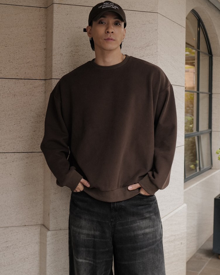 極簡素面大學TEE(MEN)