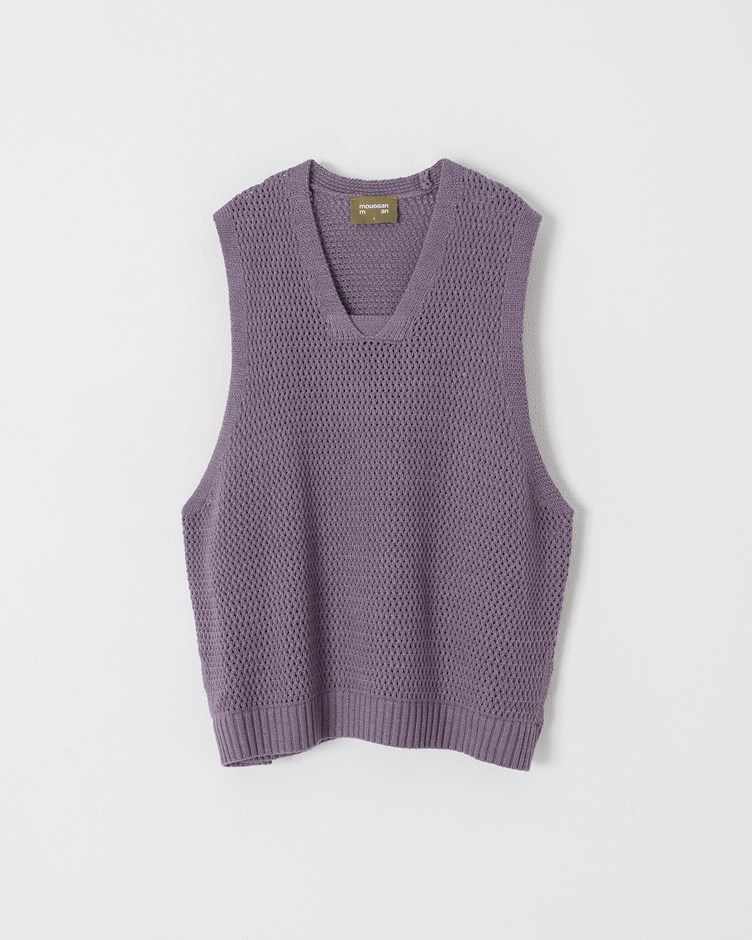 棉質洞洞籃球背心