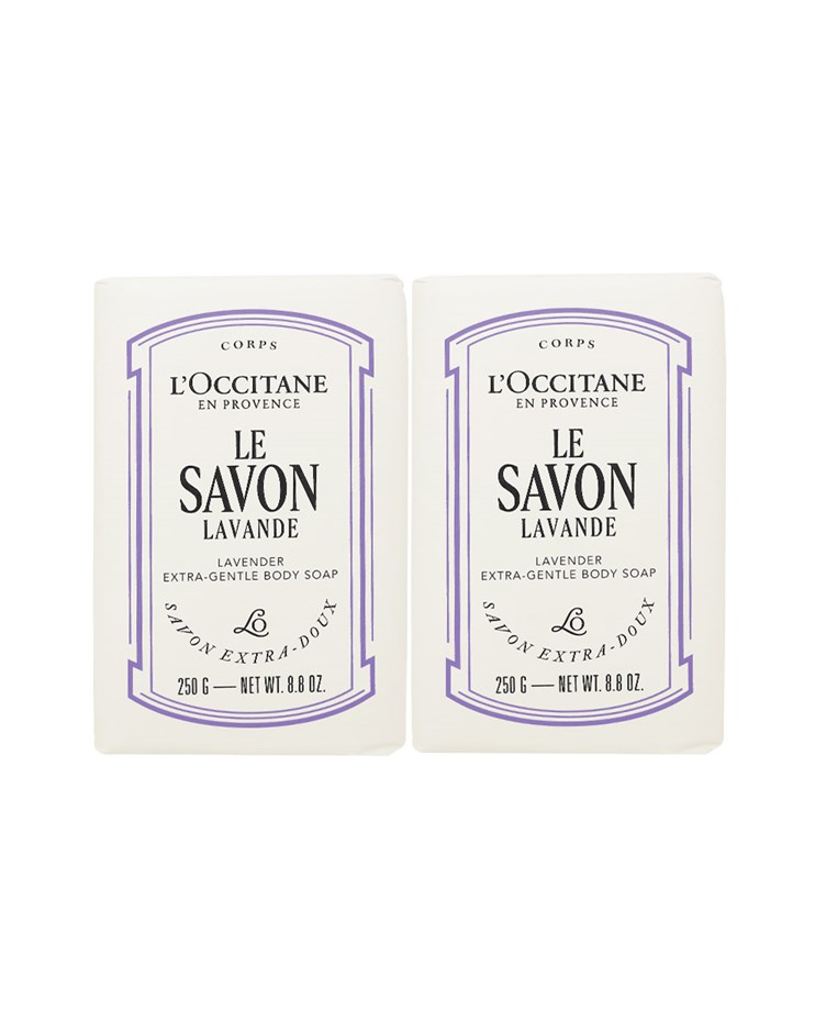 歐舒丹 乳油木薰衣草皂(250g)*2(專櫃公司貨)