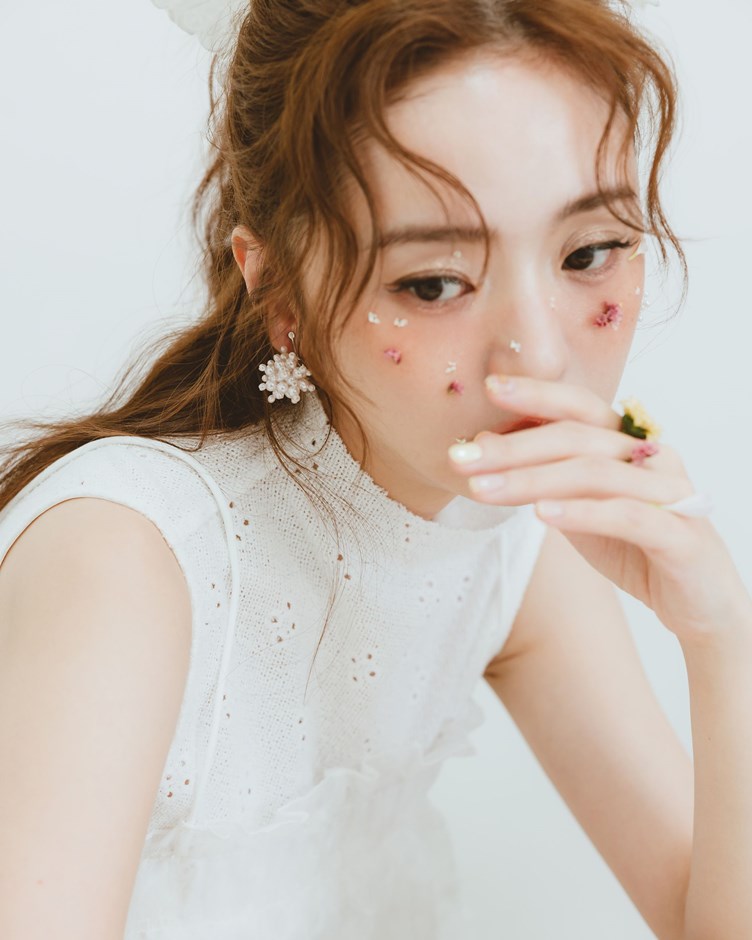 KR浪漫煙花珍珠耳飾(針式) (預購 預計4/10到貨)