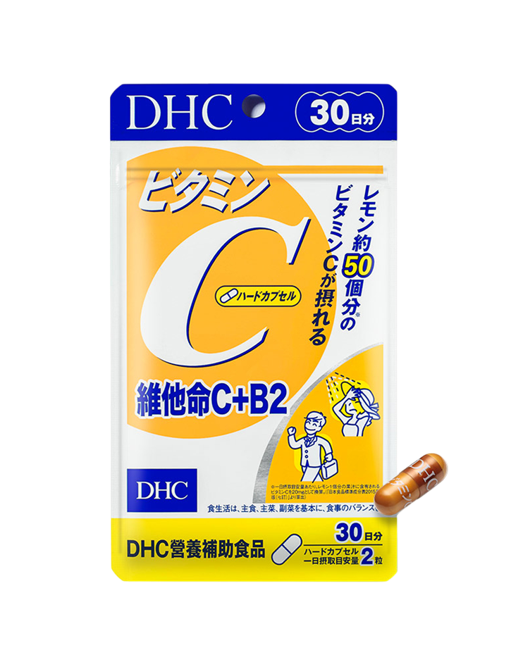 DHC 維他命C+B2 60粒-30日份