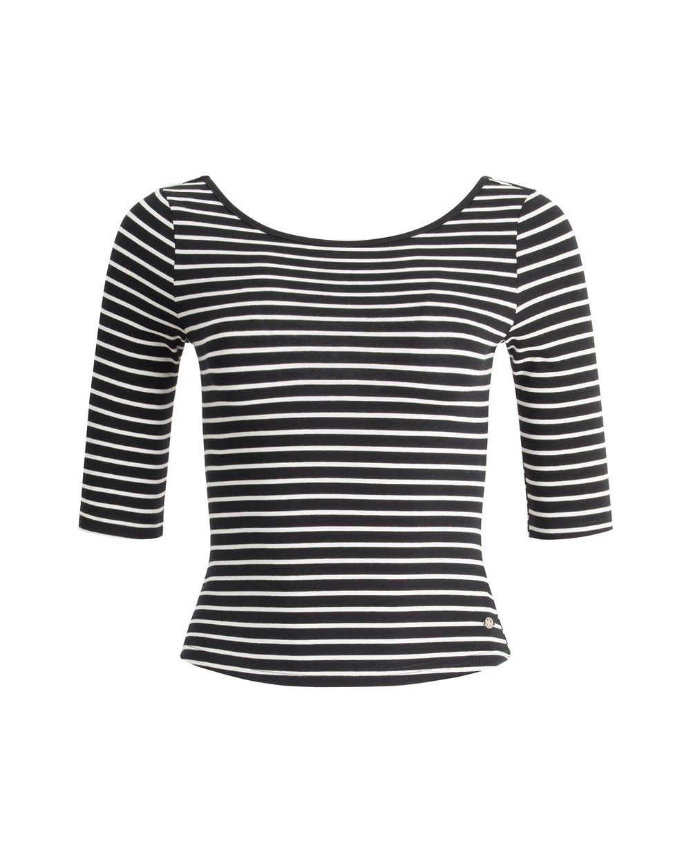 backless cutting slim fit top