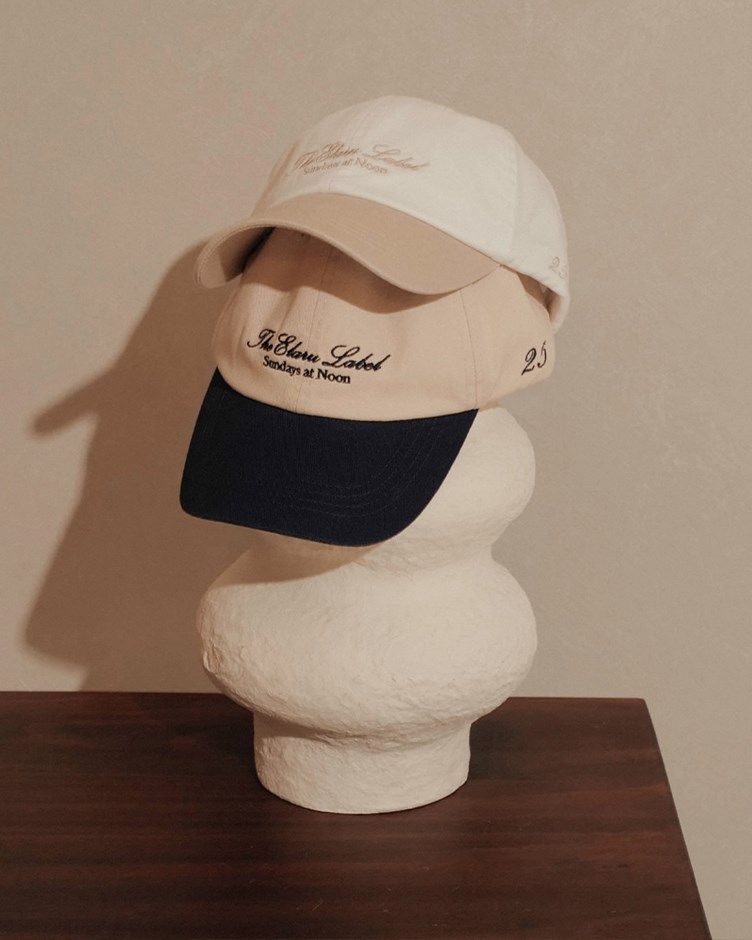 刺繡撞色帽球帽(The Elaru label 聯名款-Ruby)