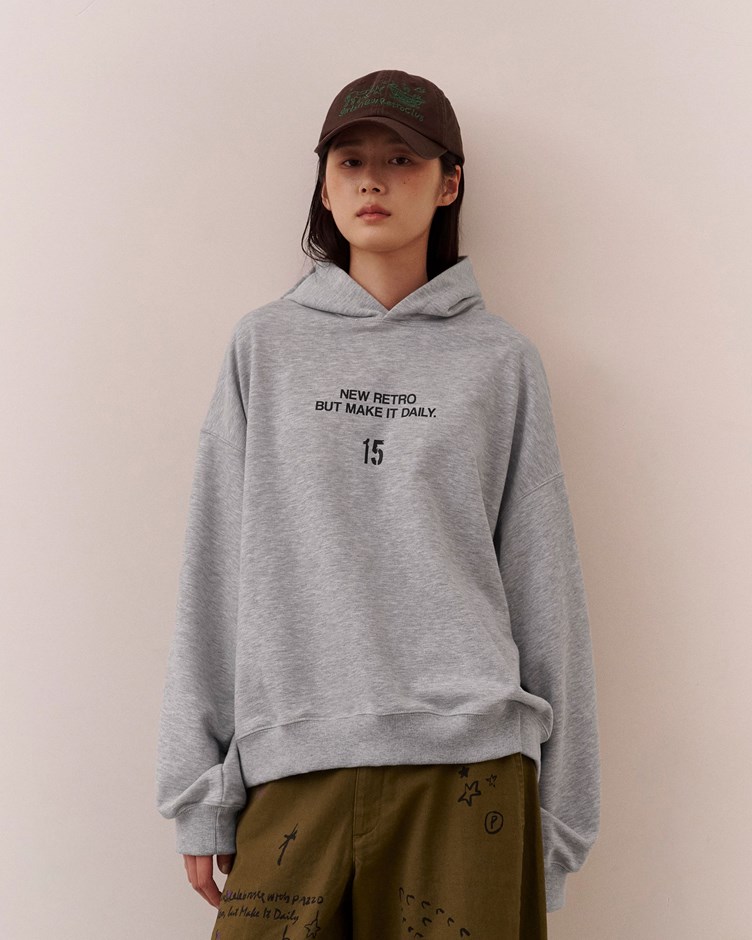 15週年限定標語印花帽TEE