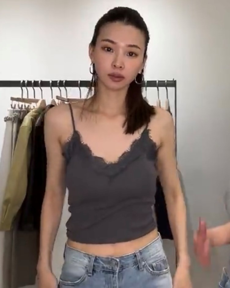 純慾蕾絲細肩背心BRA TOP