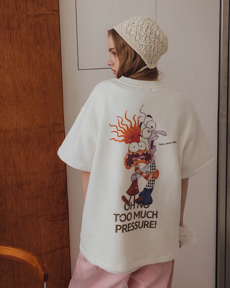 腦筋急轉彎磨毛短TEE(Pixar系列)