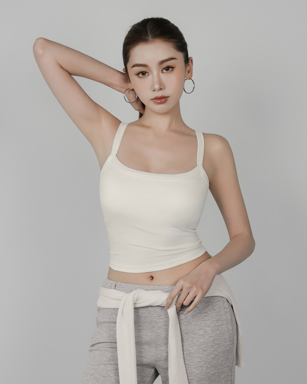 冷霜莫代爾後V美背BRATOP