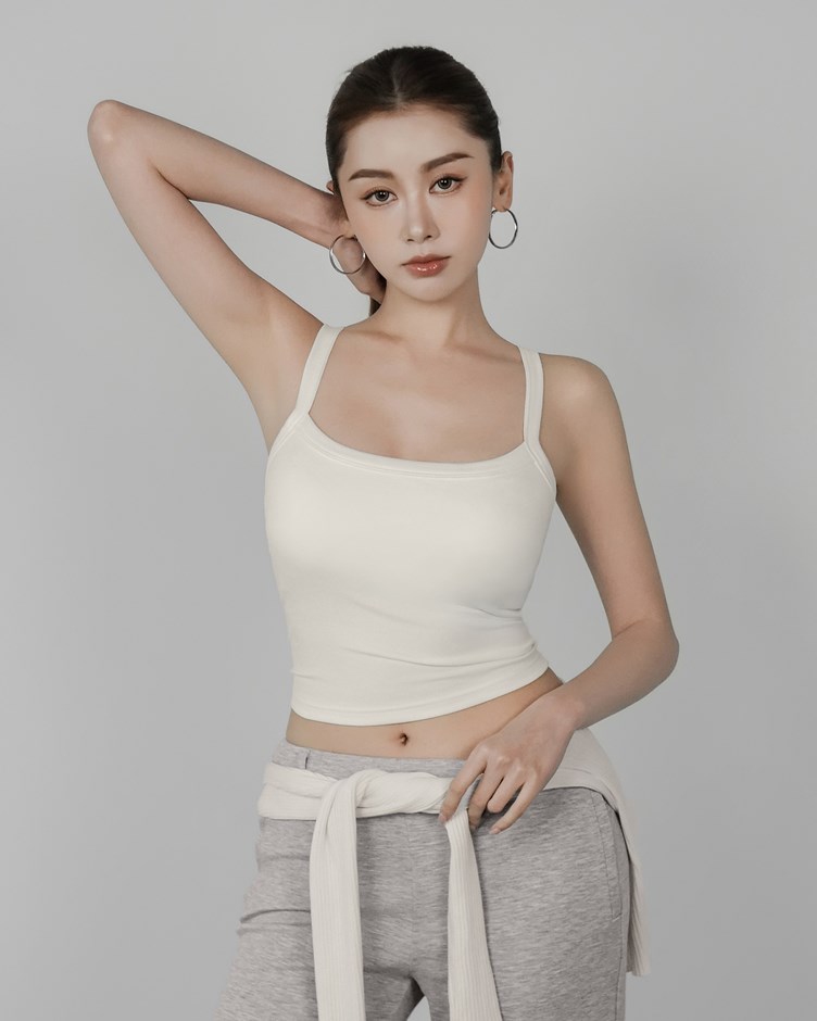 冷霜莫代爾後V美背BRATOP