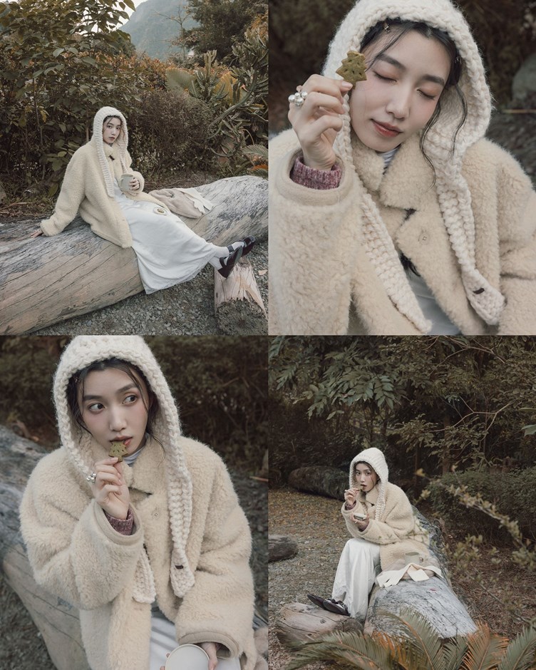 毛絨軟綿雙面外套