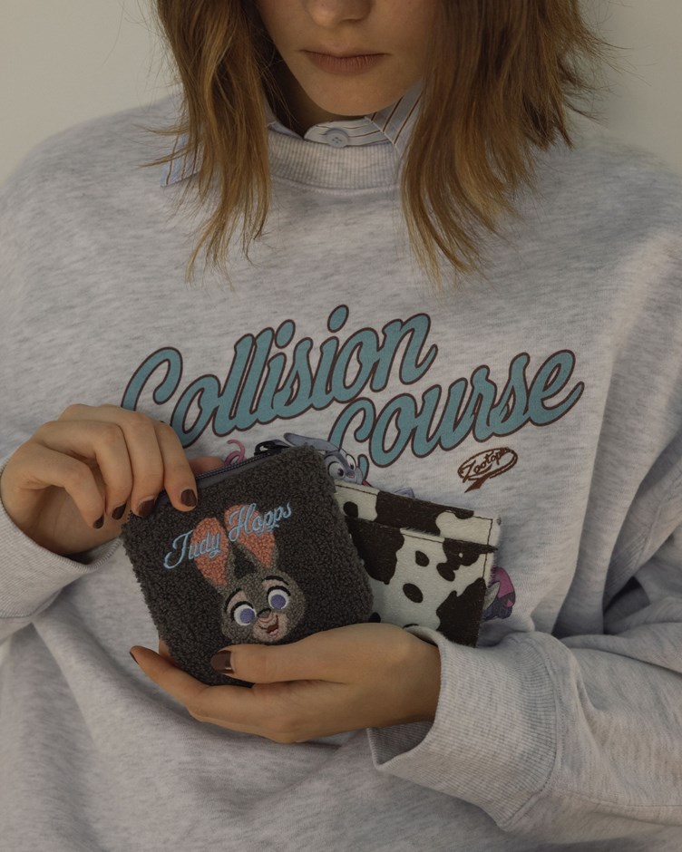 動物方城市2系列零錢包卡夾兩件組