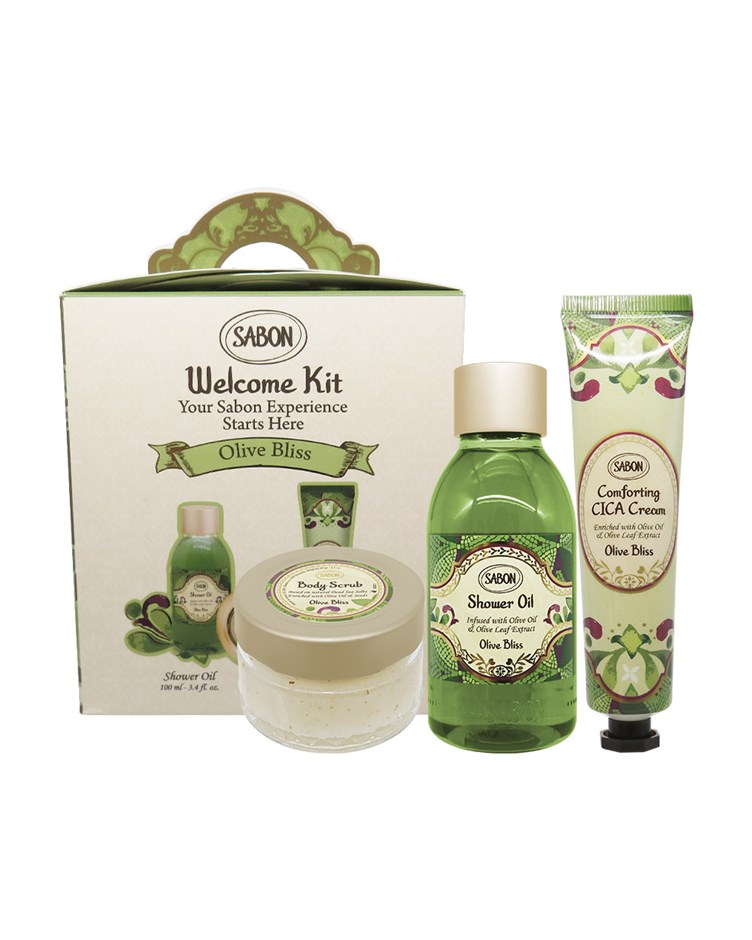 SABON 盛宴橄欖 明星三部曲推薦組(專櫃公司貨)