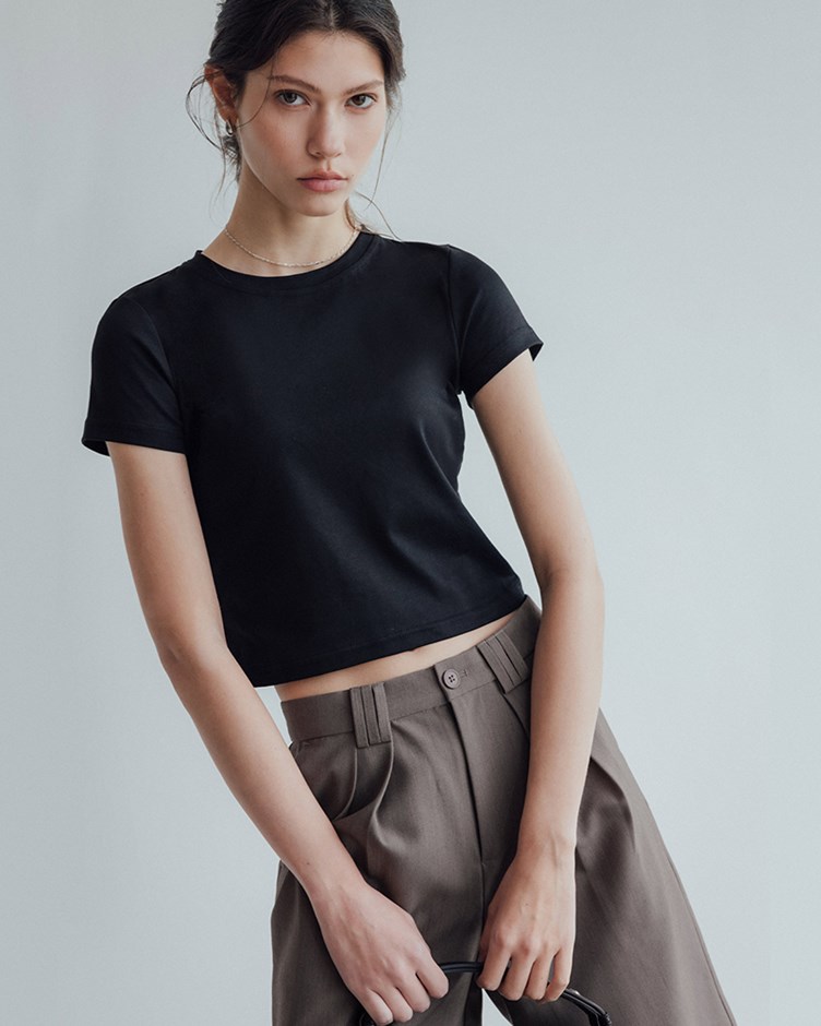 日常後車線短袖上衣