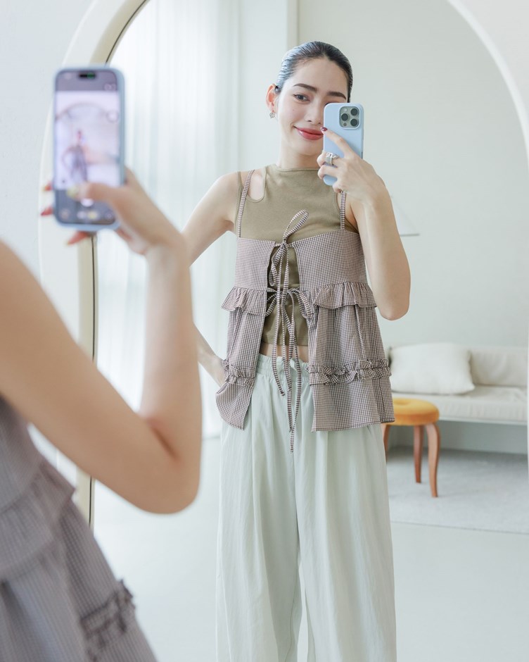 PROJECT.M 不對襯肩型背心