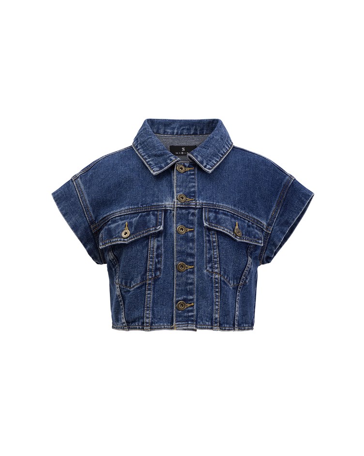 vaquero denim top