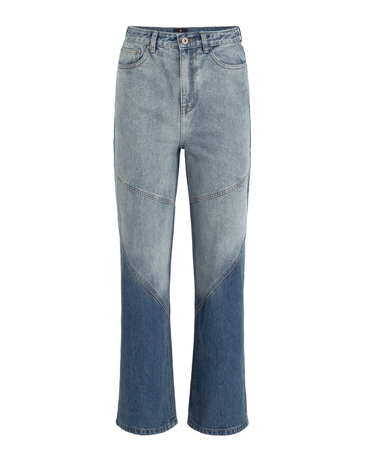 fade out washed denim jeans