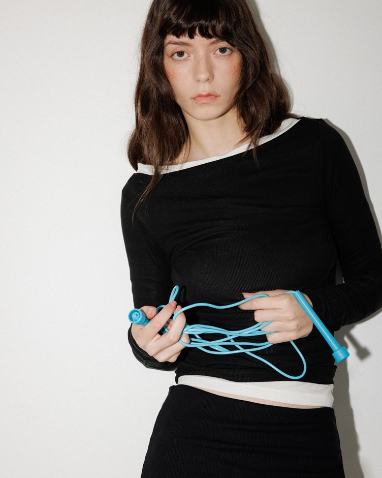 柔彈萊賽爾亞麻坑紋上衣