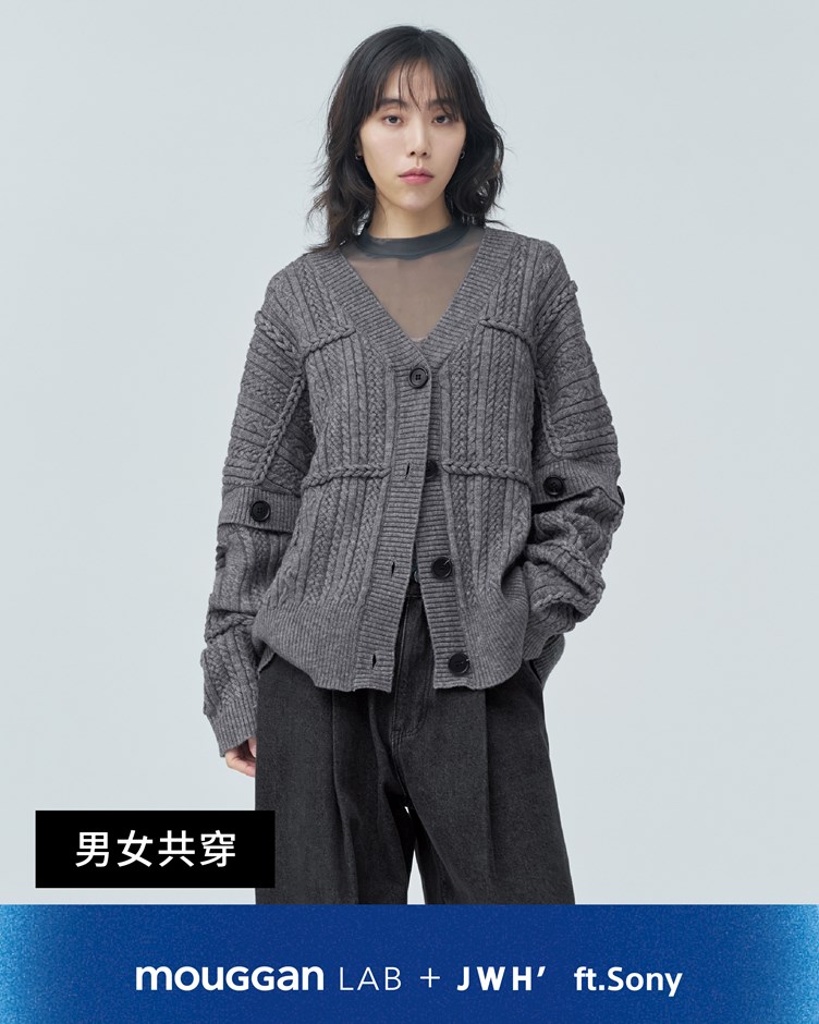 LAB+JWH 針織開襟衫