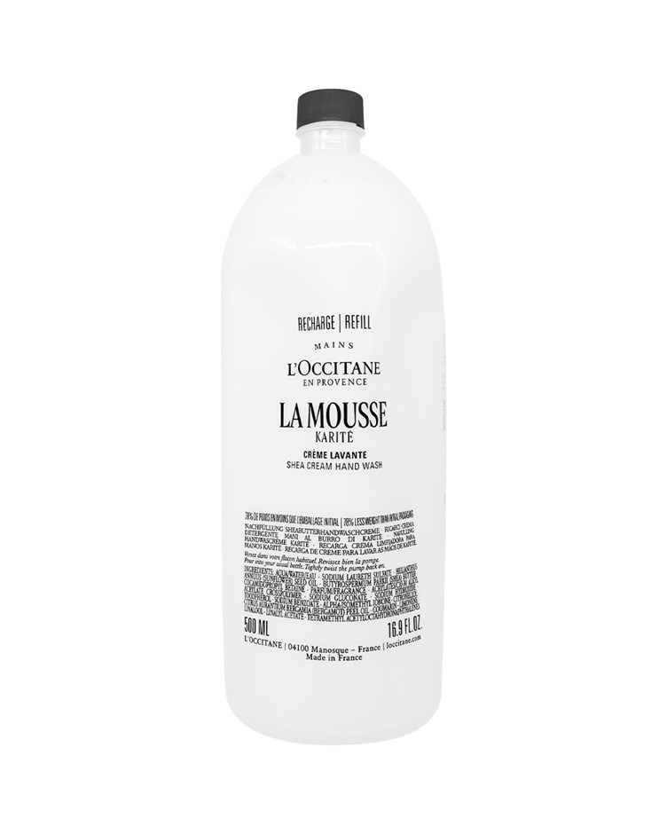 歐舒丹 乳油木保濕潔手乳補充瓶(500ml)(專櫃公司貨)