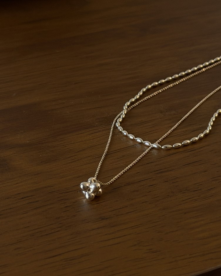 雙層珍珠鏈項鍊