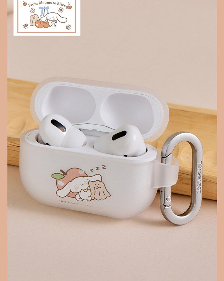 【TOYSELECT】奶油家族x大耳狗 躺香甜蘋果強悍耳機套(AirPods Pro/Pro 2)