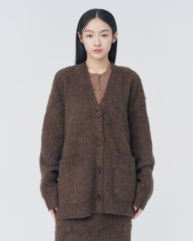 馬海花紗針織外套