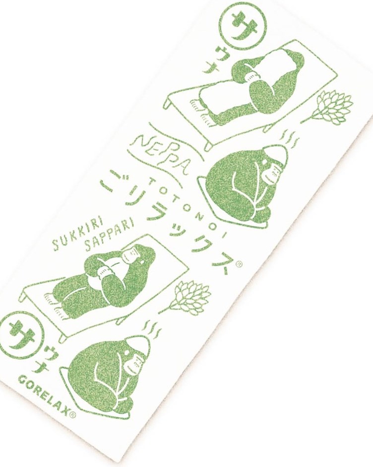 GORELAX 日本風呂今治毛巾