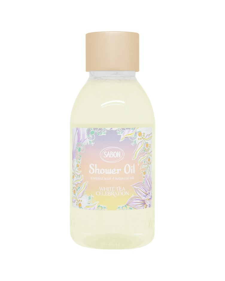 SABON 白茶沐浴油 春光限定版(100ml)(專櫃公司貨)