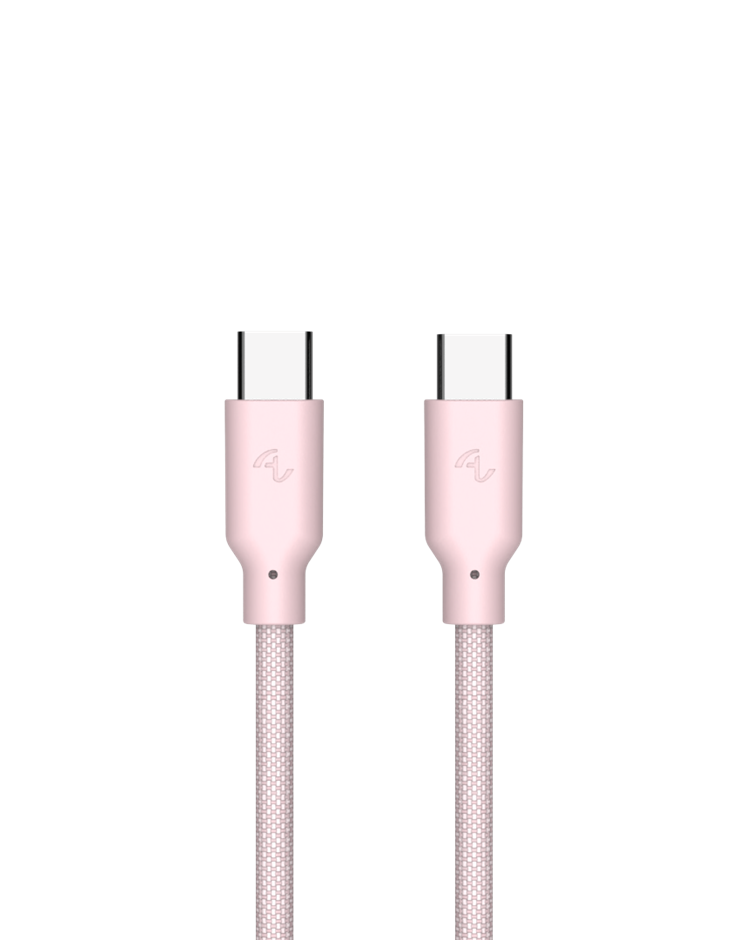 Allite Easy Cable 磁吸收納編織快充線 （USB-C to USB-C）質感黑