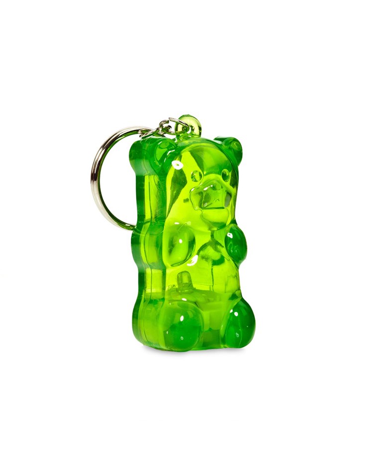 GummyGoods 小熊軟糖鑰匙圈綠