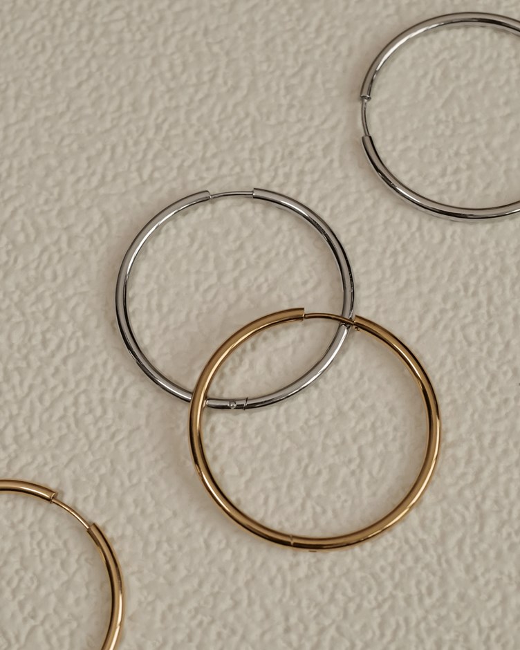 歐美經典金屬耳圈