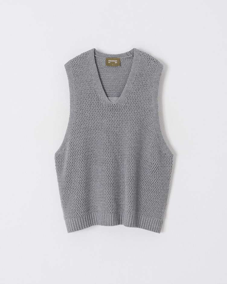 棉質洞洞籃球背心