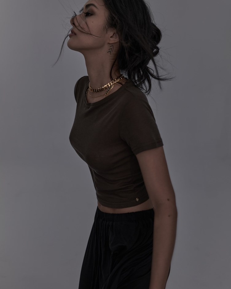 春夏天絲｜輕量透感短袖上衣