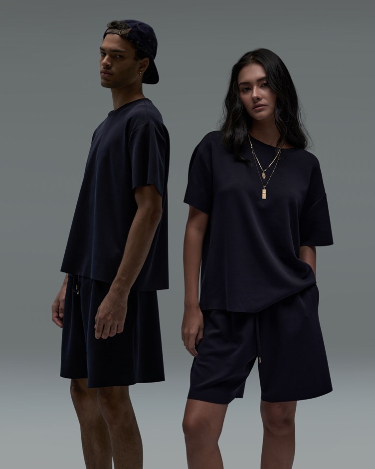 雲朵 UNISEX 抽繩休閒短褲
