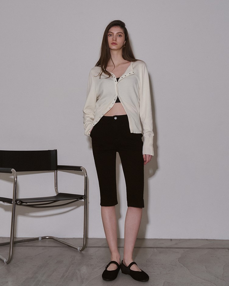 隱形壓釦針織長袖外罩(ME.)