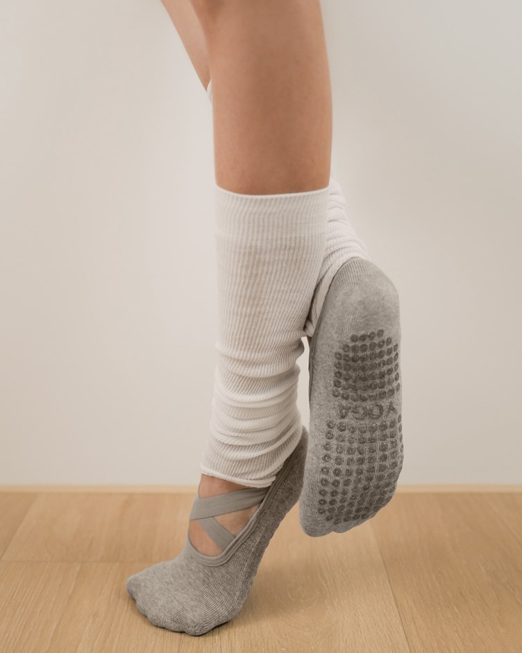 芭蕾風鬆緊帶止滑襪