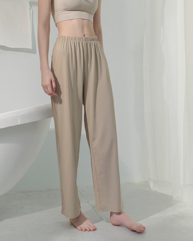 MIT夏日必備冰絲長褲(牛奶絲)