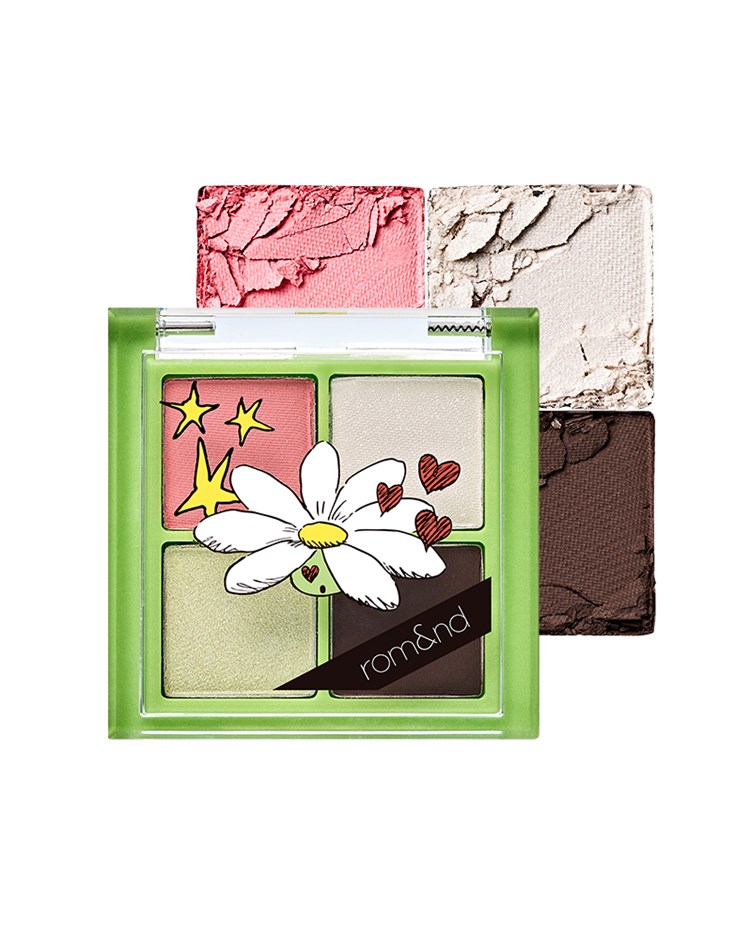 rom&nd X ZO&FRIENDS 勝過眼皮眼影迷你盤